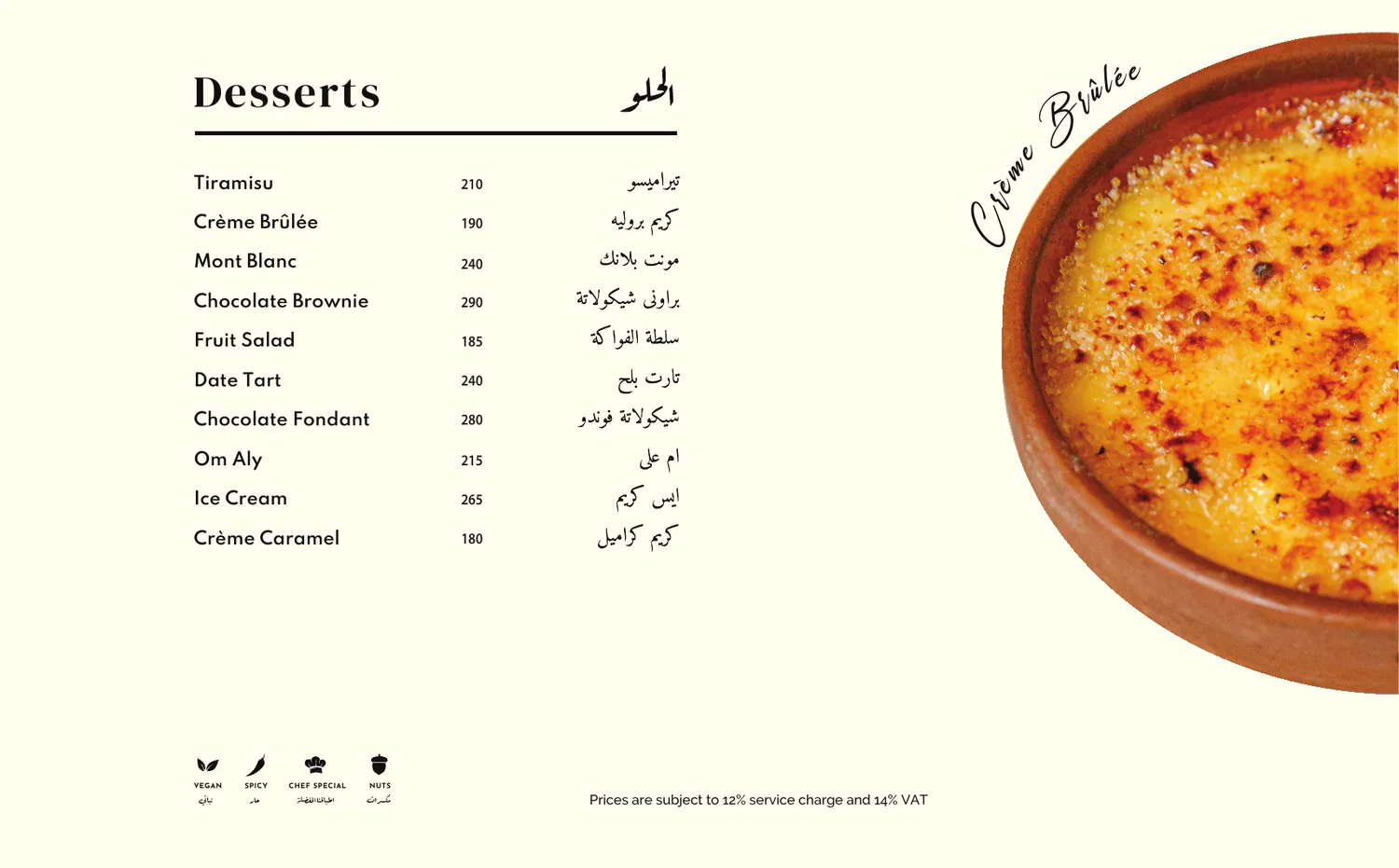 Carlo's menu page 23